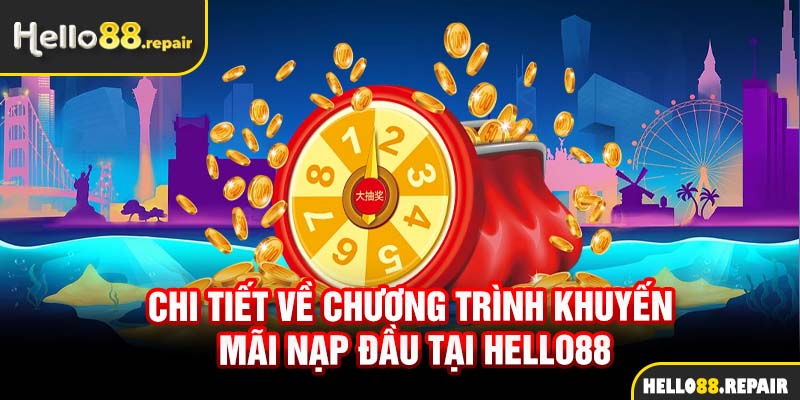 Chi tiết về chương trình khuyến mãi nạp đầu tại Hello88